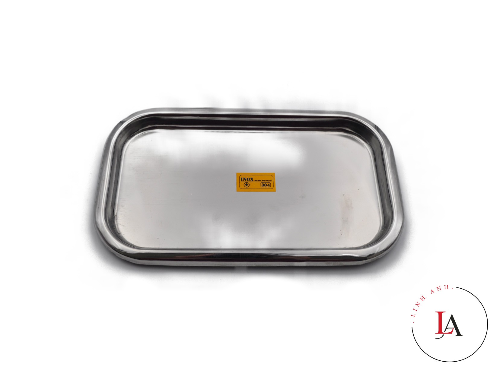 Khay inox vuông nhỏ